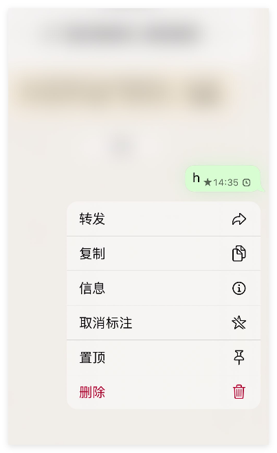 WhatsApp 如何收藏重要消息