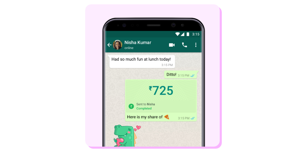 WhatsApp 如何转账汇款