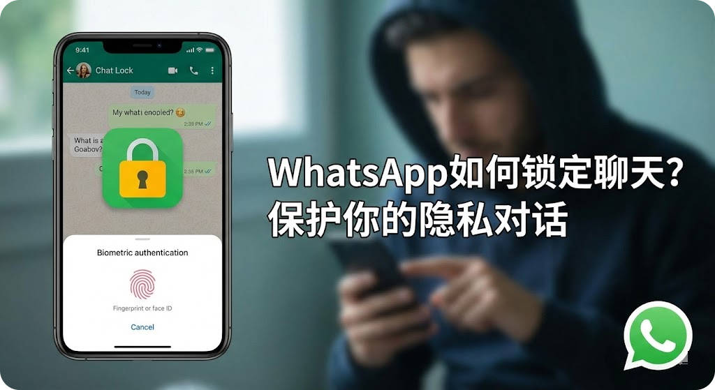whatsapp锁定聊天